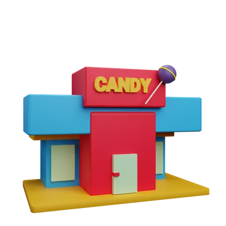 Magasin de friandises  3D Icon