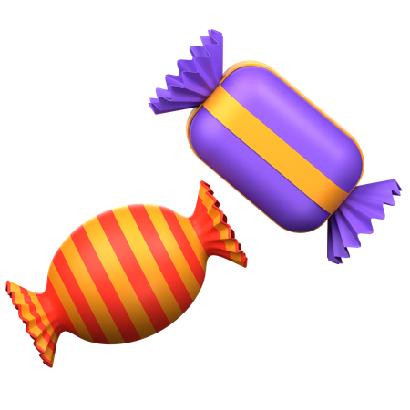 Bonbons  3D Icon