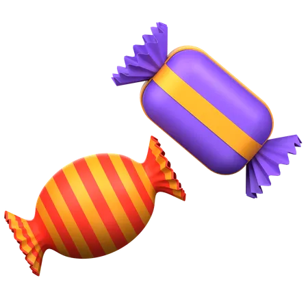 Bonbons  3D Icon