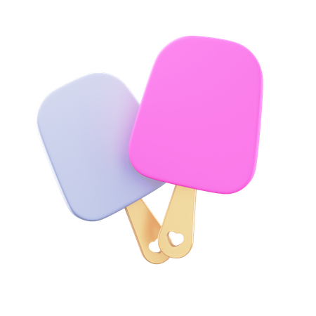 Bonbons à la crème glacée  Icône 3D