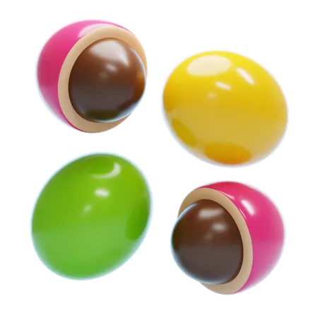 Bonbons aux arachides  3D Icon