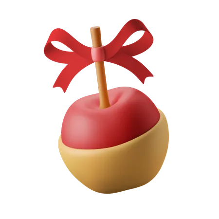Bonbons aux pommes  3D Icon