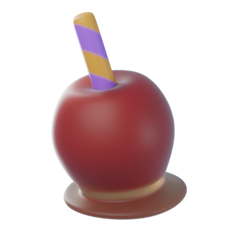 Bonbons aux pommes  3D Icon