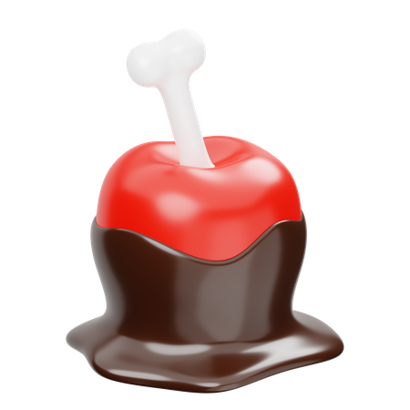 Bonbons aux pommes  3D Icon