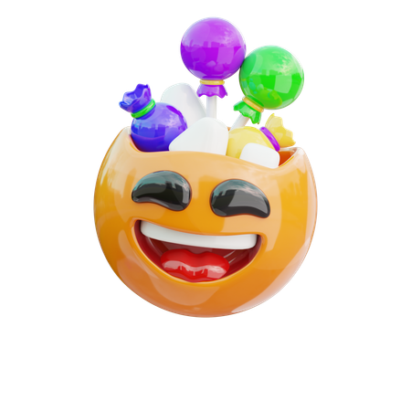 Bonbons d'Halloween  3D Icon