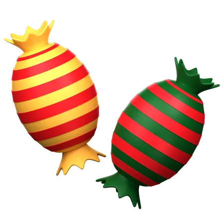 Bonbons de Noël  3D Icon