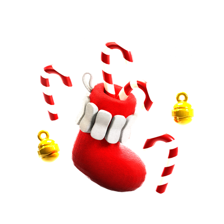 Bonbons de Noël  3D Icon