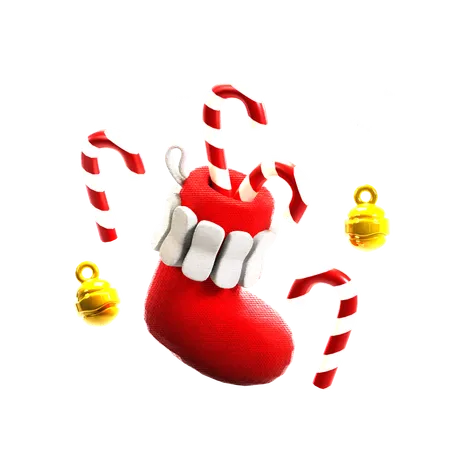 Bonbons de Noël  3D Icon