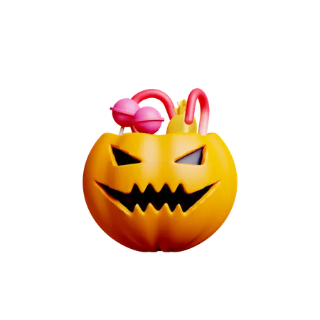 Bonbons d'Halloween  3D Icon