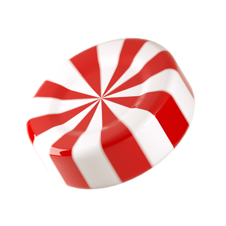 Bonbon rond  3D Icon