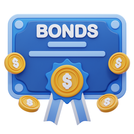 Bond Certificate  3D Icon