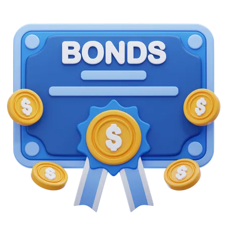 Bond Certificate  3D Icon