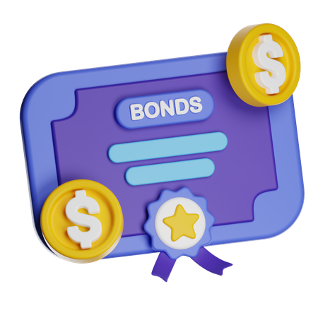 Bond Certificate  3D Icon