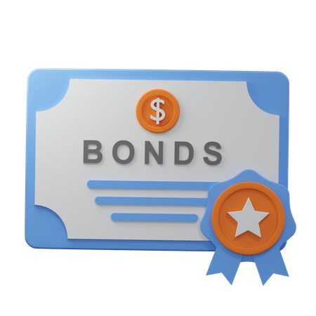 Bond Certificate  3D Icon