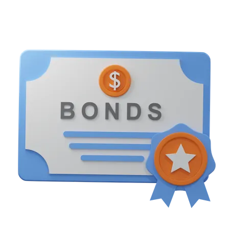 Bond Certificate  3D Icon