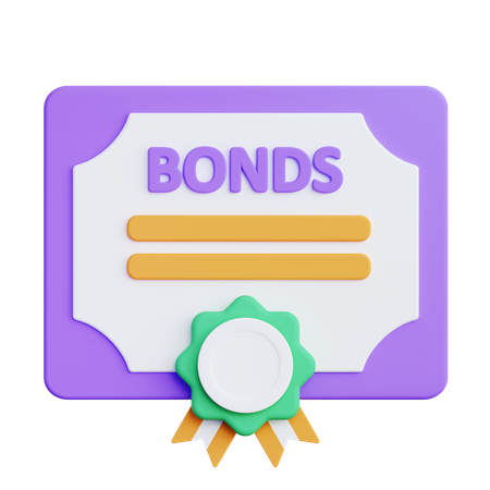 Bond Certificate  3D Icon