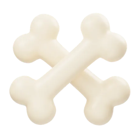 Bone  3D Icon