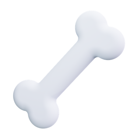 Bone  3D Icon