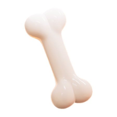 Bone  3D Icon