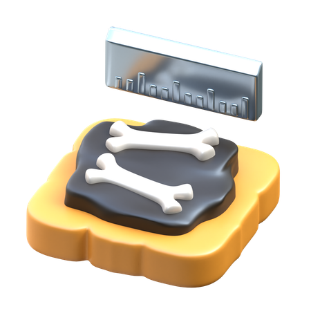 Bone  3D Icon