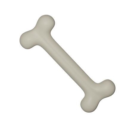 Bone  3D Icon