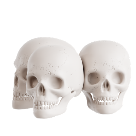 Bone  3D Icon