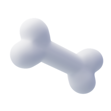 Bone  3D Icon