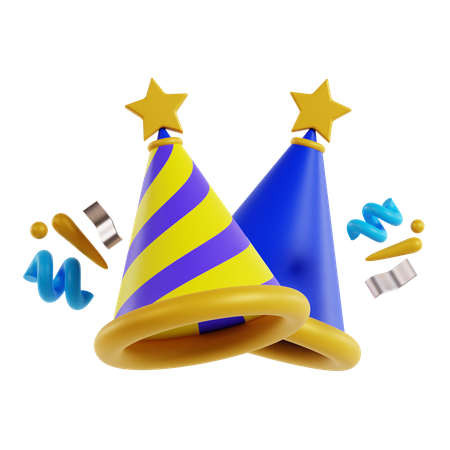 Boné de aniversário  3D Icon