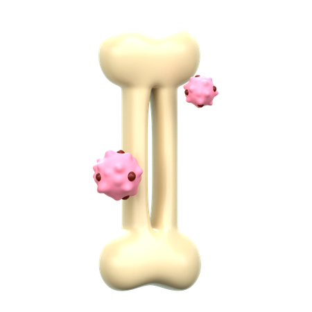 Bone Cancer  3D Icon