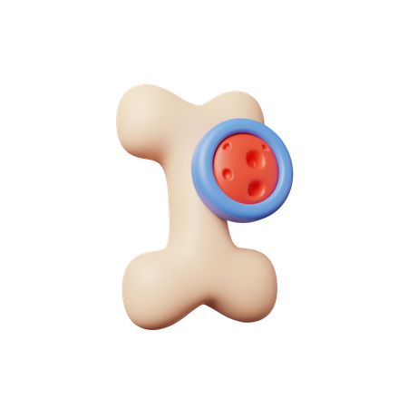 Bone Cancer  3D Icon