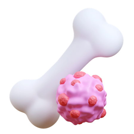 Bone cancer  3D Icon