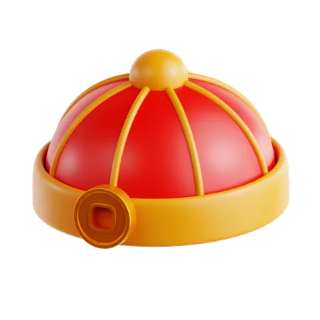 Boné chinês  3D Icon