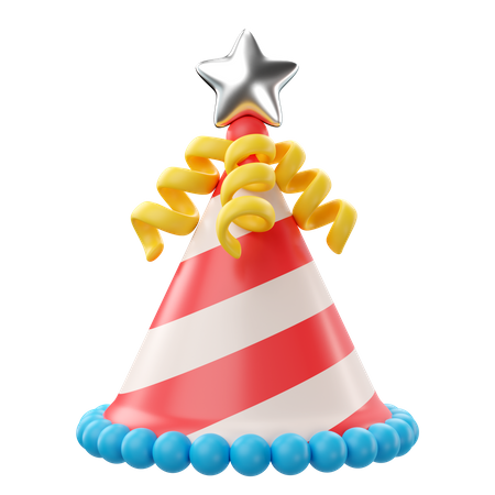 Boné de aniversário  3D Icon