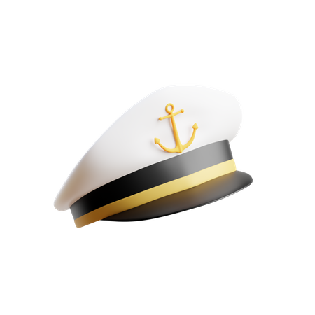 Boné de marinheiro  3D Illustration
