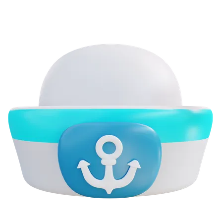 Boné de marinheiro  3D Icon