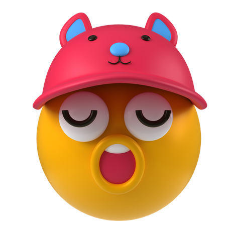 Emoji de boné  3D Icon