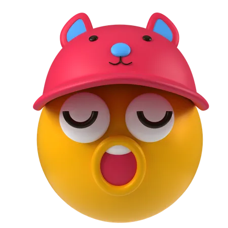 Emoji de boné  3D Icon