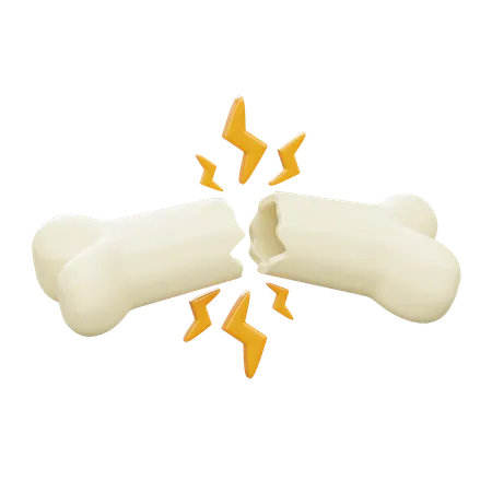 Bone Fracture  3D Icon