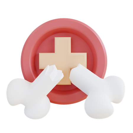 Bone Fracture  3D Icon