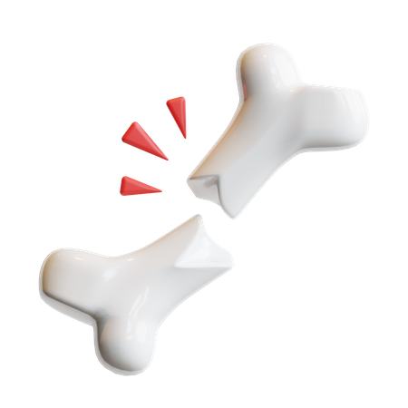 Bone Fracture  3D Icon