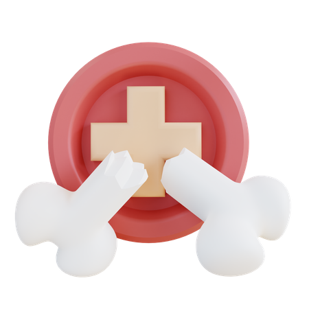 Bone Fracture  3D Icon