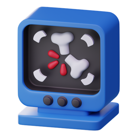 Bone Scanner  3D Icon