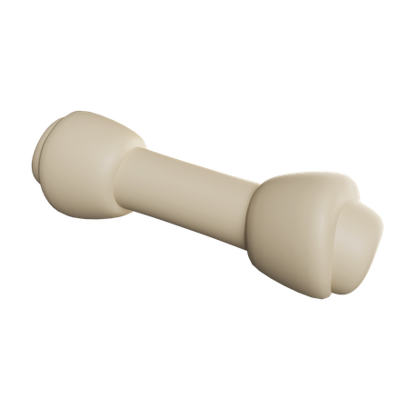 Bone Shape Dog Chew  3D Icon