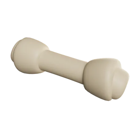 Bone Shape Dog Chew  3D Icon