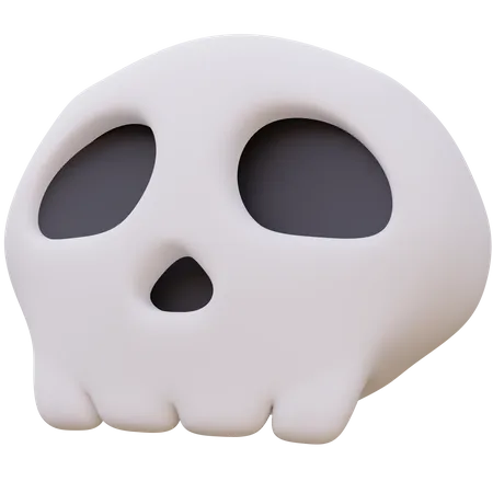 Bone Skull Of Halloween Day  3D Icon