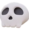 Bone Skull Of Halloween Day