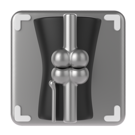 Bone X-ray  3D Icon