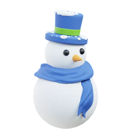 Boneco de neve  3D Icon