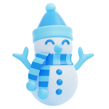 Boneco de neve  3D Icon