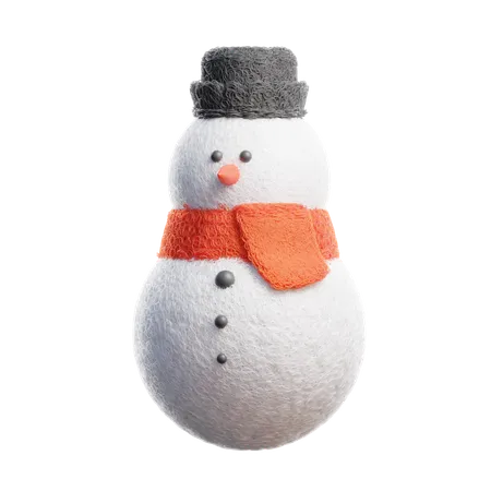 Boneco de neve  3D Icon